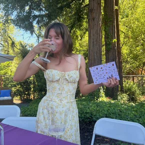 House of CB Carmen dress in Buttercup - Picture 4 of 6